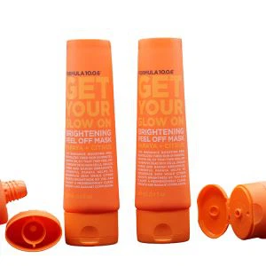 Tube Kemasan kosmetik dengan topi Flip