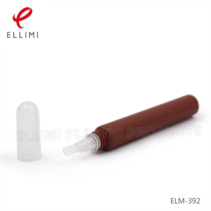 Cosmetic Tube Packaging With Massage Applicator